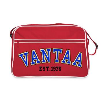 Vantaa Est. 1976 - Retro Bag - red/white - Front