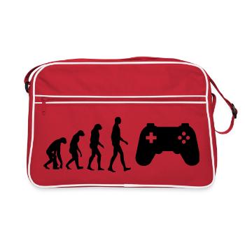 Gamer / Gaming - Sac Retro - rouge/blanc - Devant