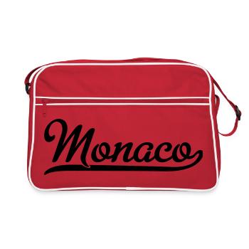 Monaco - Retro Bag - red/white - Front