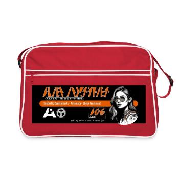 ai shock treatment a06 - Retro Bag - red/white - Front
