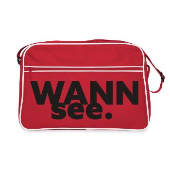 GIUDAN Berlin Collection: Wannsee - Retro Bag - red/white - Front