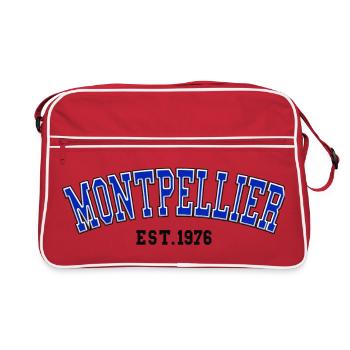 Montpellier Est. 1976 - Retro Bag - red/white - Front