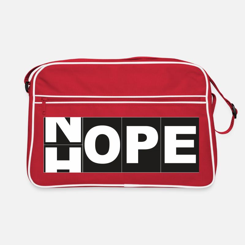 Hope Nope Retro Tasche