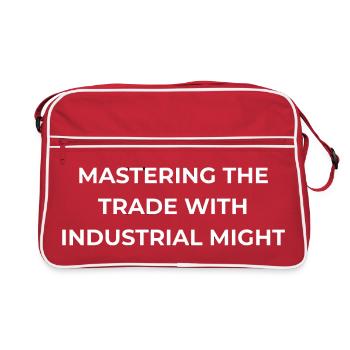 Homestead Manager Industrial Might - Retro Bag - red/white - Front