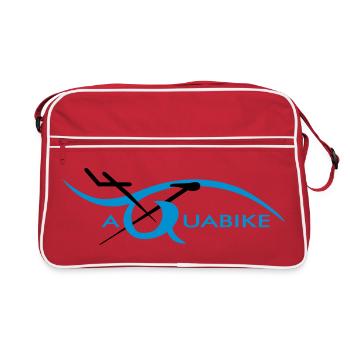 aquabike - Sac Retro - rouge/blanc - Devant