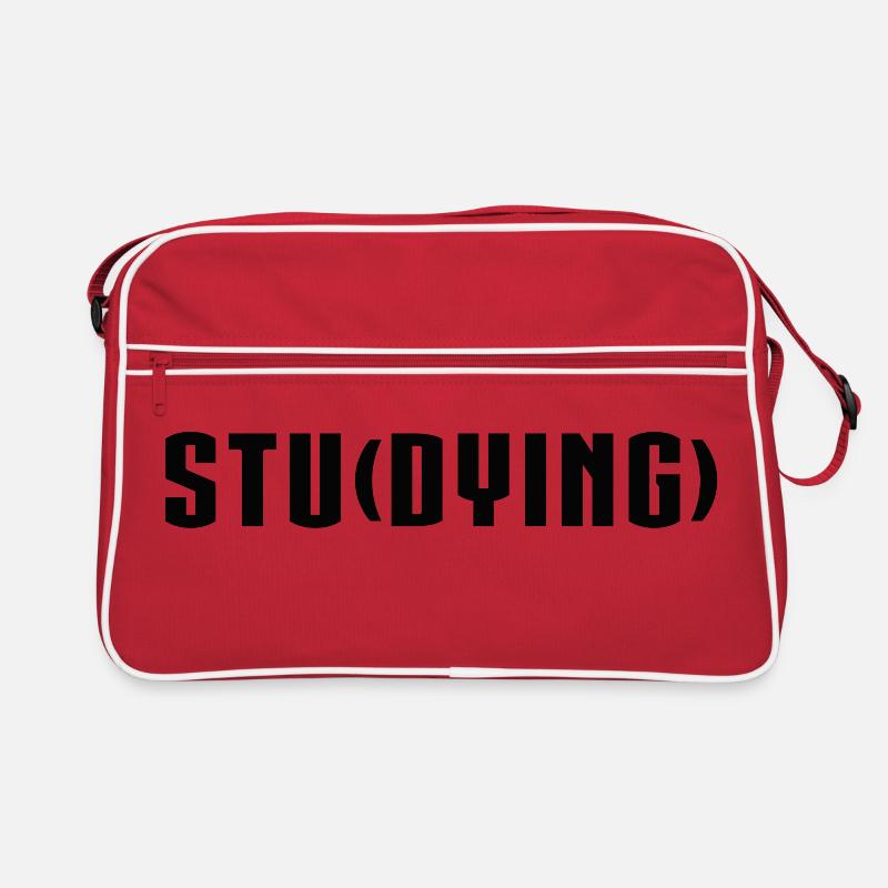 Studying Dying Retro Bag