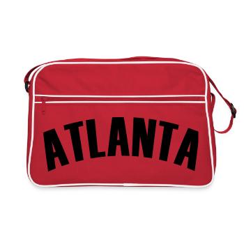 Atlanta Shirt - Retro Bag - red/white - Front