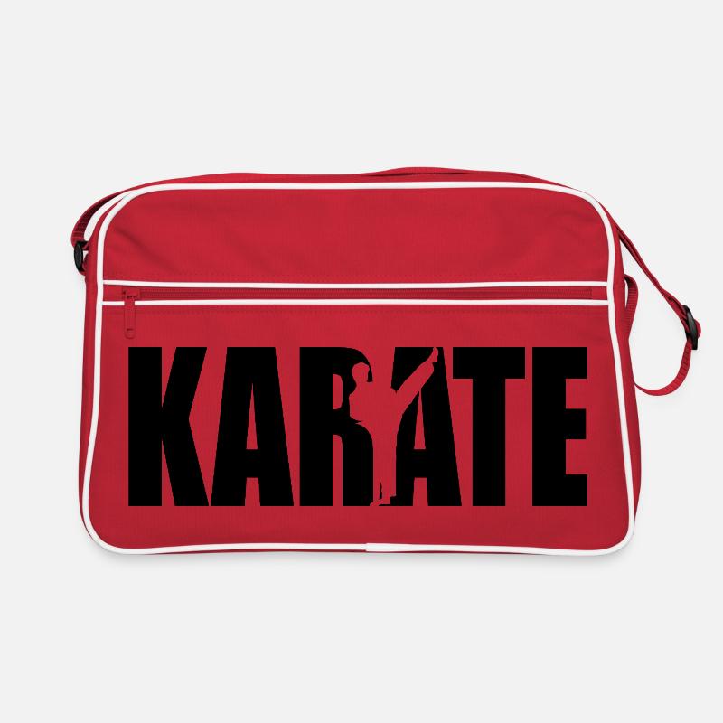 Conception classique du karaté – Force et discipline Sac Retro