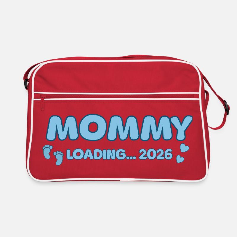 Mommy Loading 2026 Retro Tasche