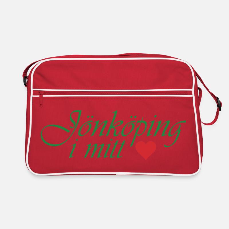 Jönköping in my heart Retro Bag