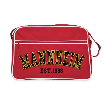 Mannheim Est. 1996 - Retro Bag - red/white - Front