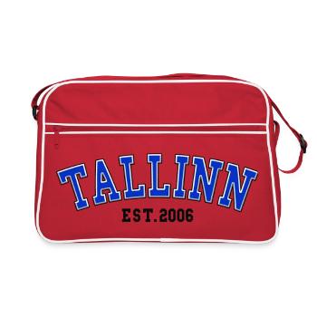 Tallinn Fondé en 2006 - Sac Retro - rouge/blanc - Devant