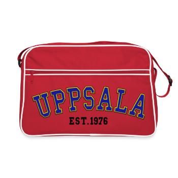 Uppsala Est. 1976 - Retro Bag - red/white - Front