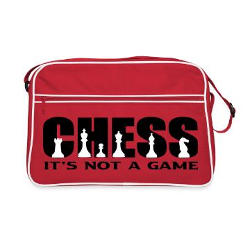 Chess - Retro Bag - red/white - Front