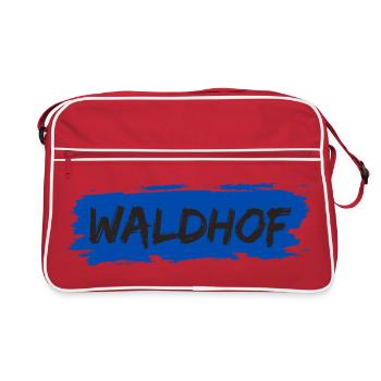 Waldhof - Sac Retro - rouge/blanc - Devant