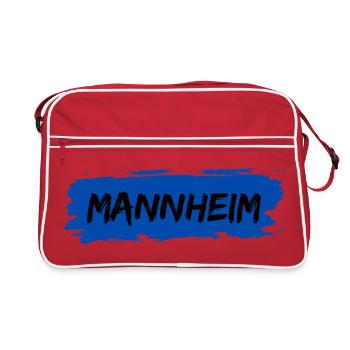 Mannheim - Retro Bag - red/white - Front