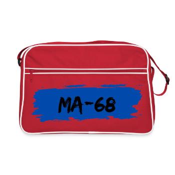 Mannheim - Retro Bag - red/white - Front