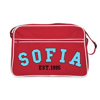Sofia_Est_1995 - Retro Bag - red/white - Front
