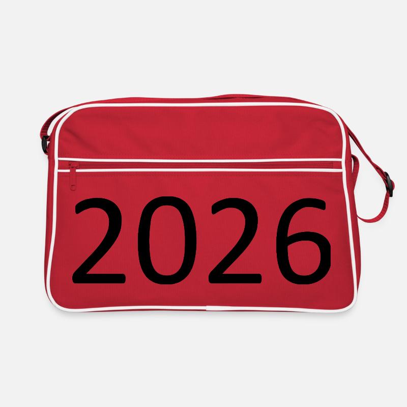 2026 Geburtstag Jubiläum  Retro Tasche