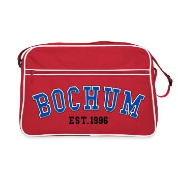 Bochum Fondé en 1986 - Sac Retro - rouge/blanc - Devant