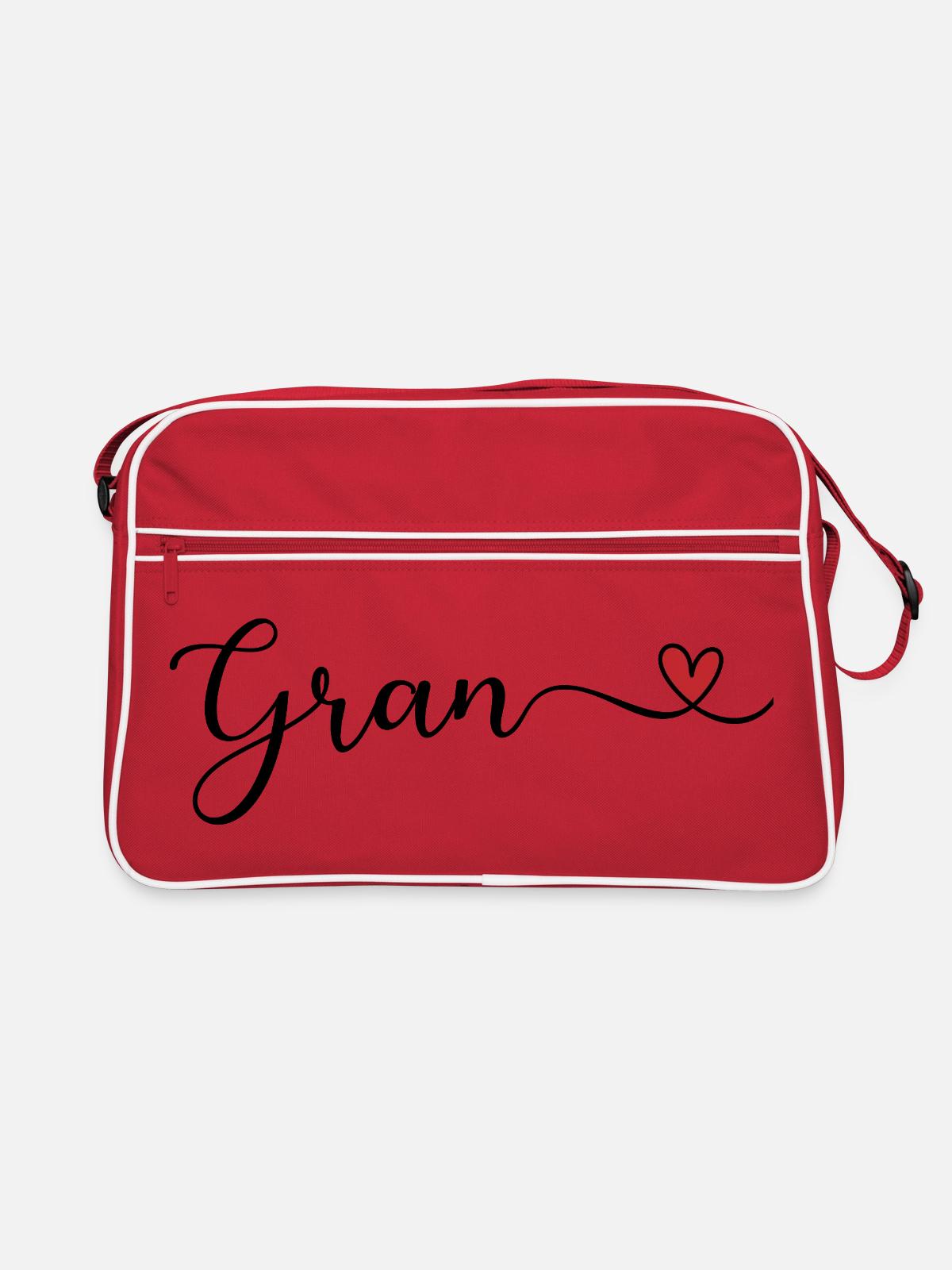Gran - Retro Bag - red/white - Front
