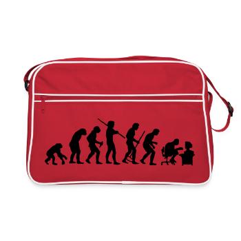 Evolution - Retro Bag - red/white - Front