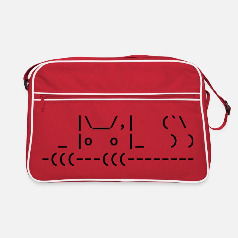 chat ascii mignon - chat ascii mignon Sac Retro