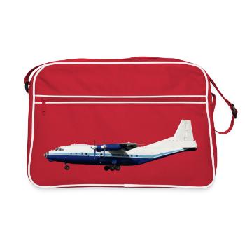 An-12 - Retro Tasche - Rot/Weiß - Vorne