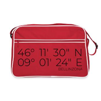 Coordinates Bellinzona - Retro Bag - red/white - Front