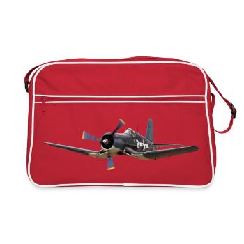 F4U Corsair - Retro Bag - red/white - Front