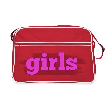 Girls Néon Pop - Sac Retro - rouge/blanc - Devant