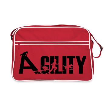 Agility - Retro Bag - red/white - Front