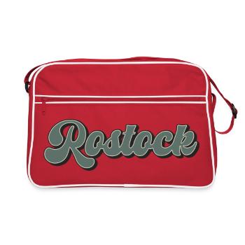 Rostock - Sac Retro - rouge/blanc - Devant
