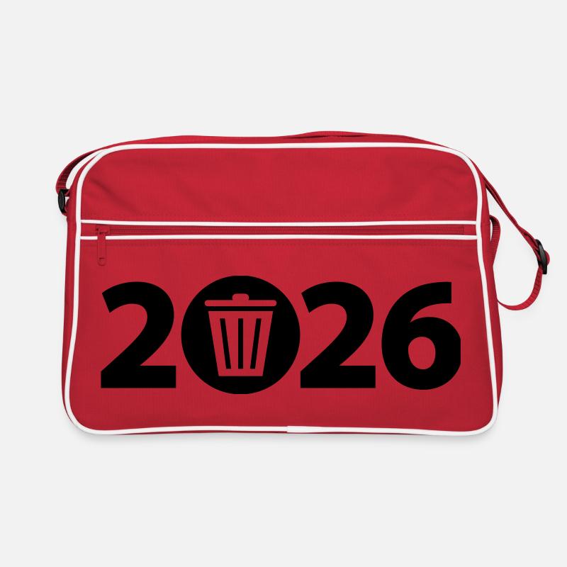 Trash 2026, Abfall 2026, Dreck 2026 Retro Tasche