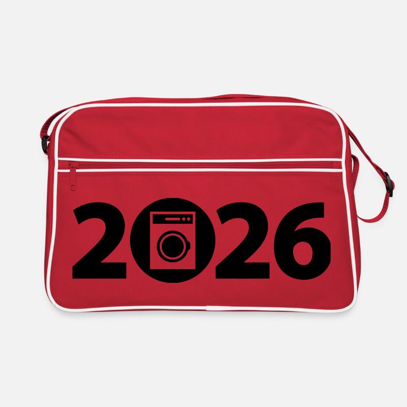 Machine à laver 2026, lessive 2026 Sac Retro