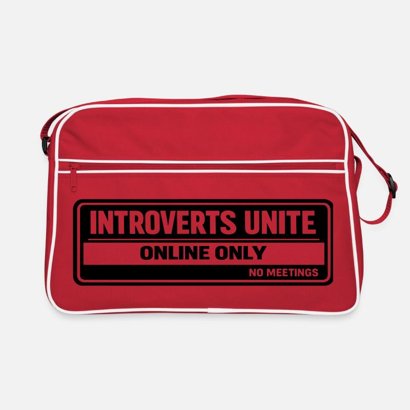 introverts Retro Bag