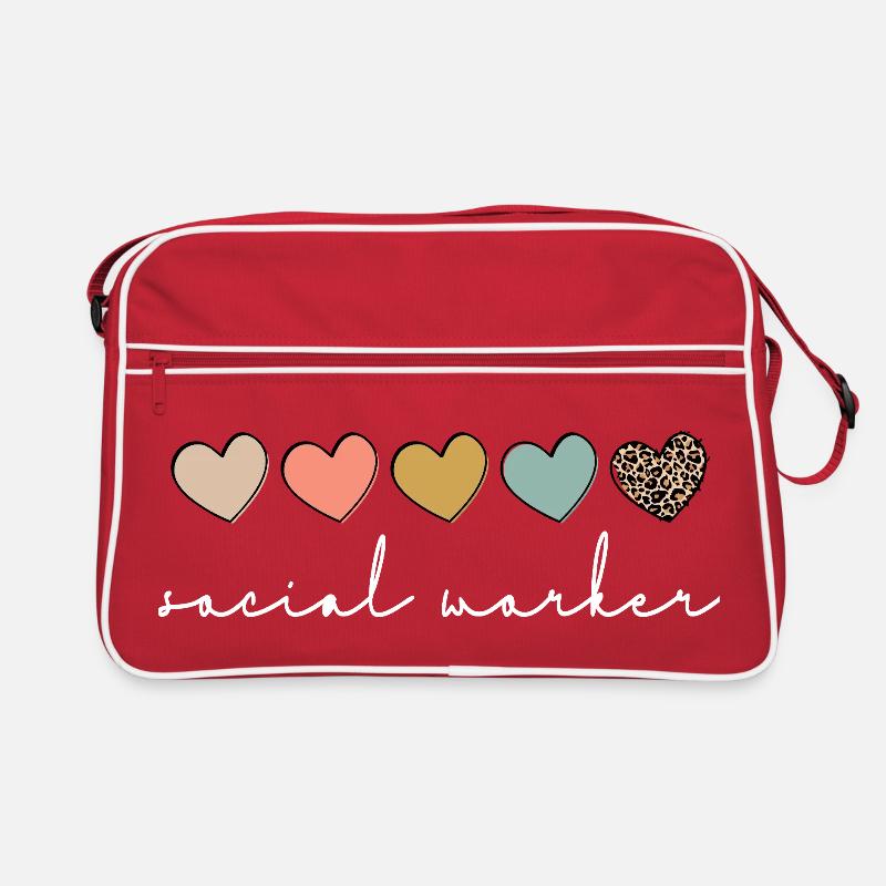 Scénario de travailleur social sincère Sac Retro