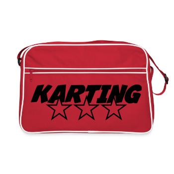 Karting - Sac Retro - rouge/blanc - Devant