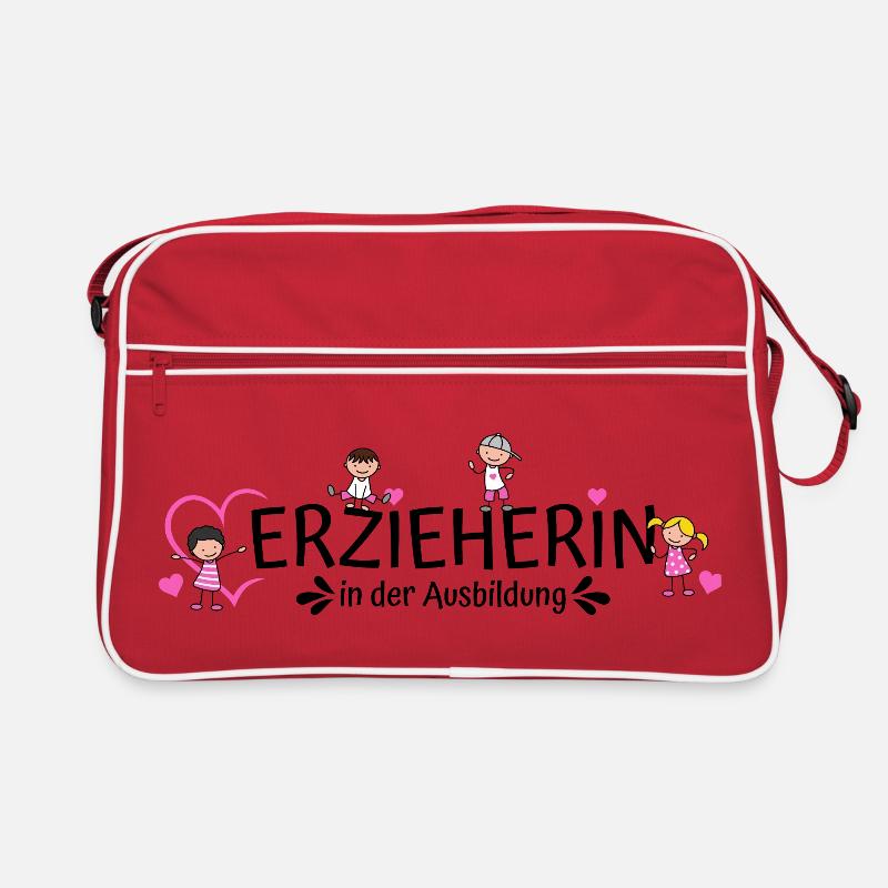 Erzieherin in der Ausbildung  Retro Tasche