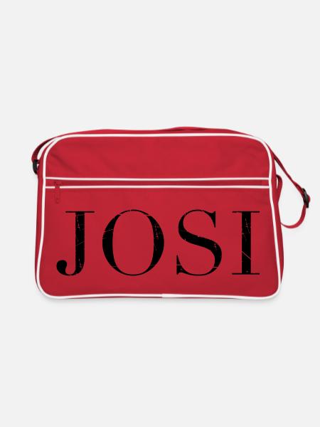 Josi - Retro Bag - red/white - Front