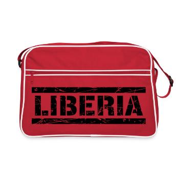 Libéria - Sac Retro - rouge/blanc - Devant