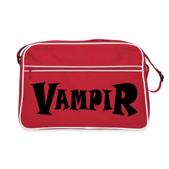 Vampire - Sac Retro - rouge/blanc - Devant