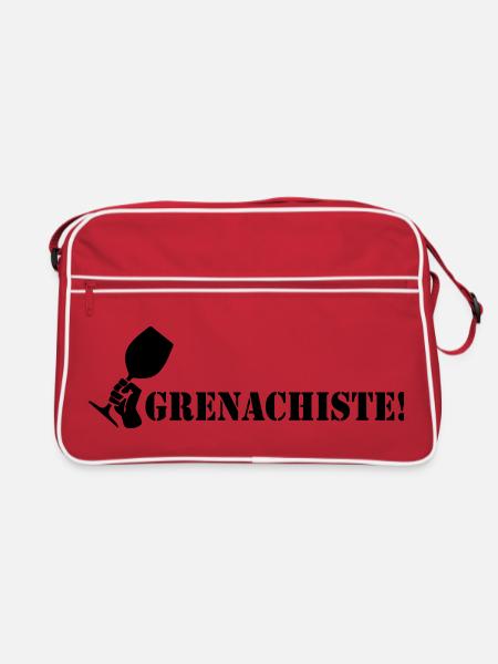 Grenachiste - Retro Bag - red/white - Front