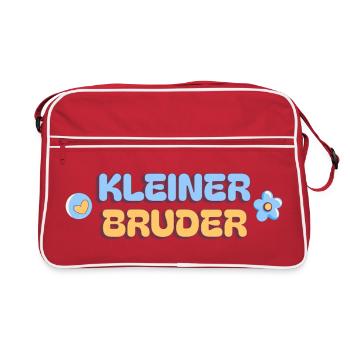 Petit frère et sœur Partenaire Look Partenaires - Sac Retro - rouge/blanc - Devant