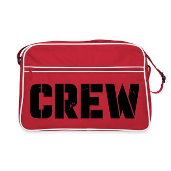 crew - Retro Bag - red/white - Front