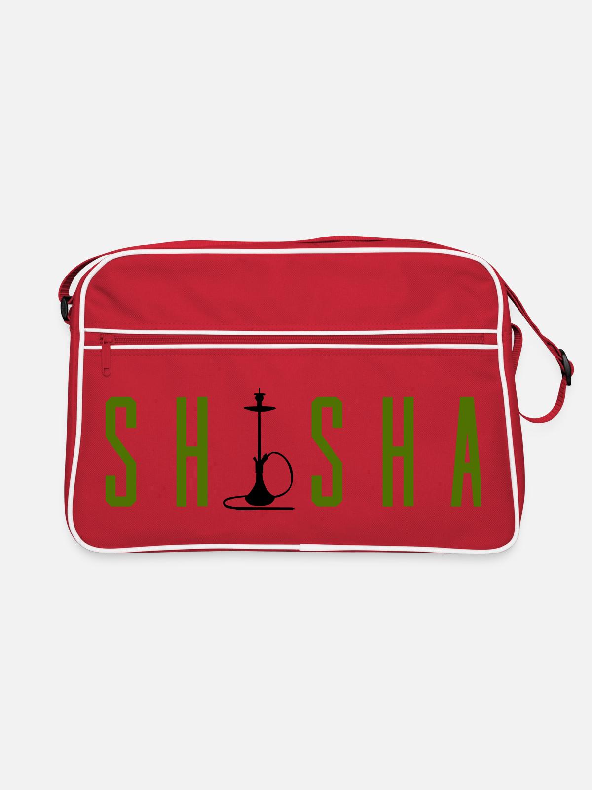 Hookah - Retro Bag - red/white - Front