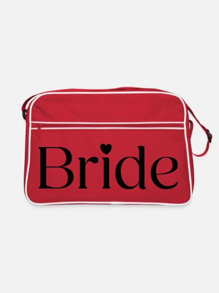 Mariée - Sac Retro - rouge/blanc - Devant