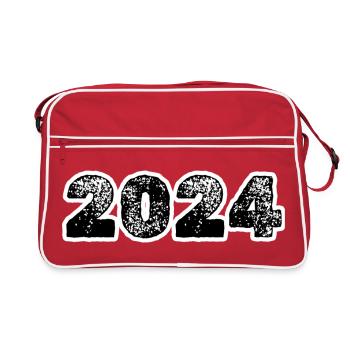 2024 - Retro Bag - red/white - Front