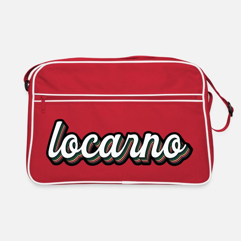 Locarno Rainbow Script Retro Bag