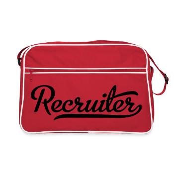 Recruiter - Retro Bag - red/white - Front